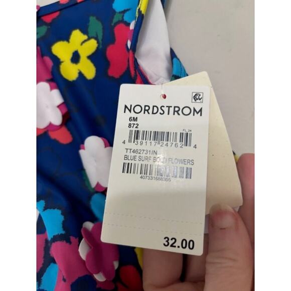 Tucker + Tate Baby Girl Swimsuit Bathing Suit UPF 50 One Piece NWT 6 Months - Picture 5 of 10